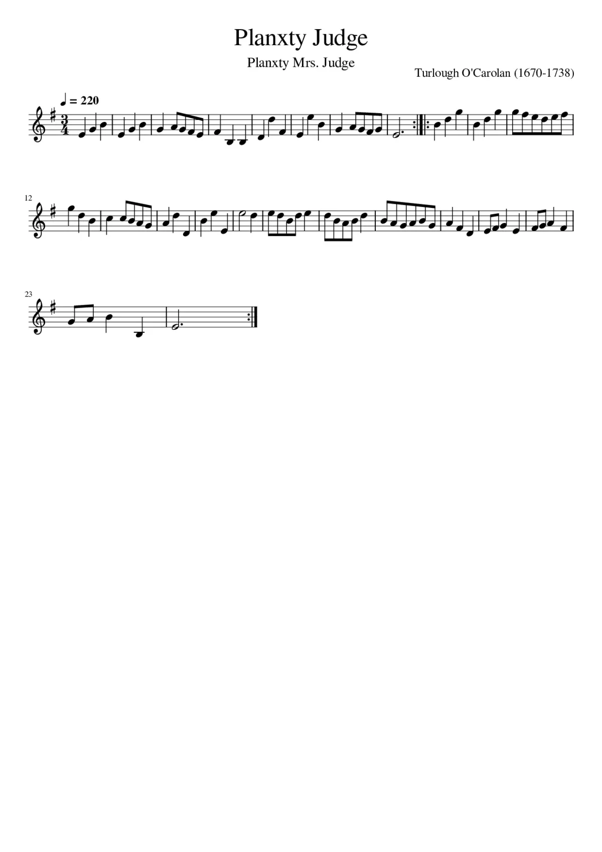 Planxty Judge - Page 1