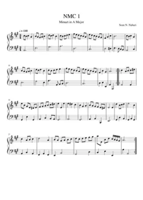 NMC 1 - Minuet in A Major