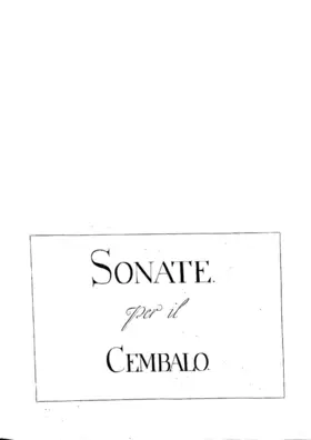 3 Harpsichord Sonatas