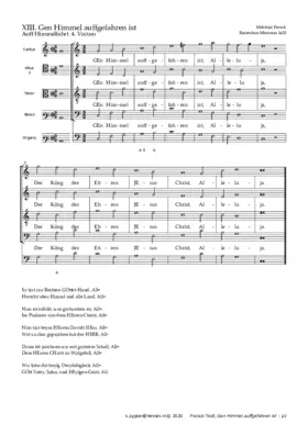 Gen Himmel aufgefahren ist