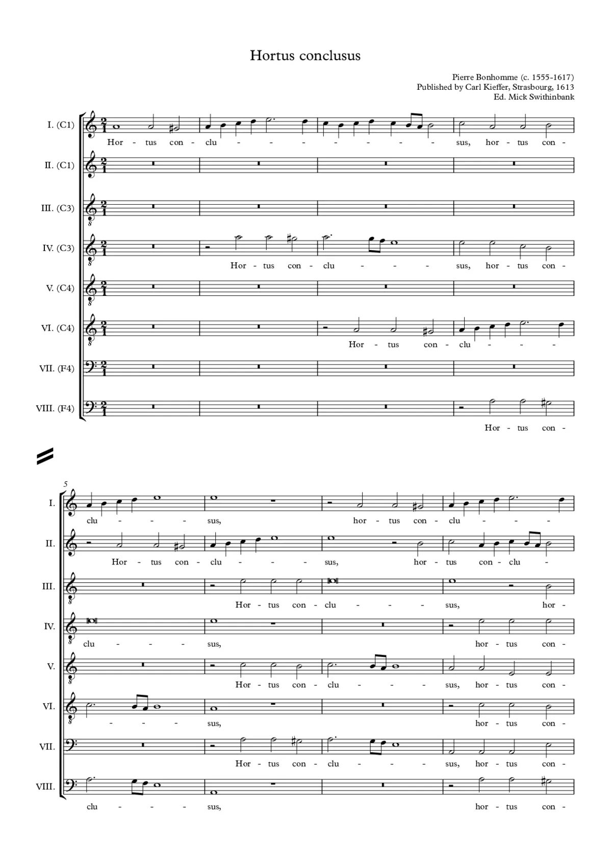 Hortus conclusus - Page 1