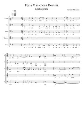 Feria V in coena Domini