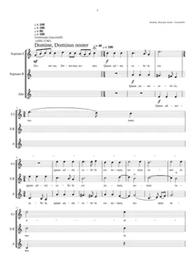 Domine Dominus noster