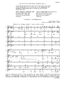 Tanto tempore a 5