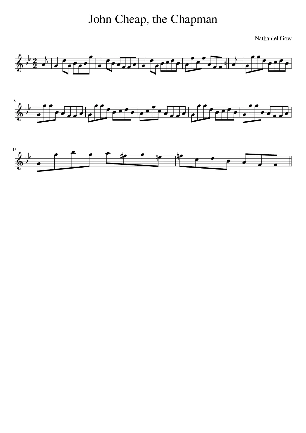 John Cheap the Chapman - Page 1