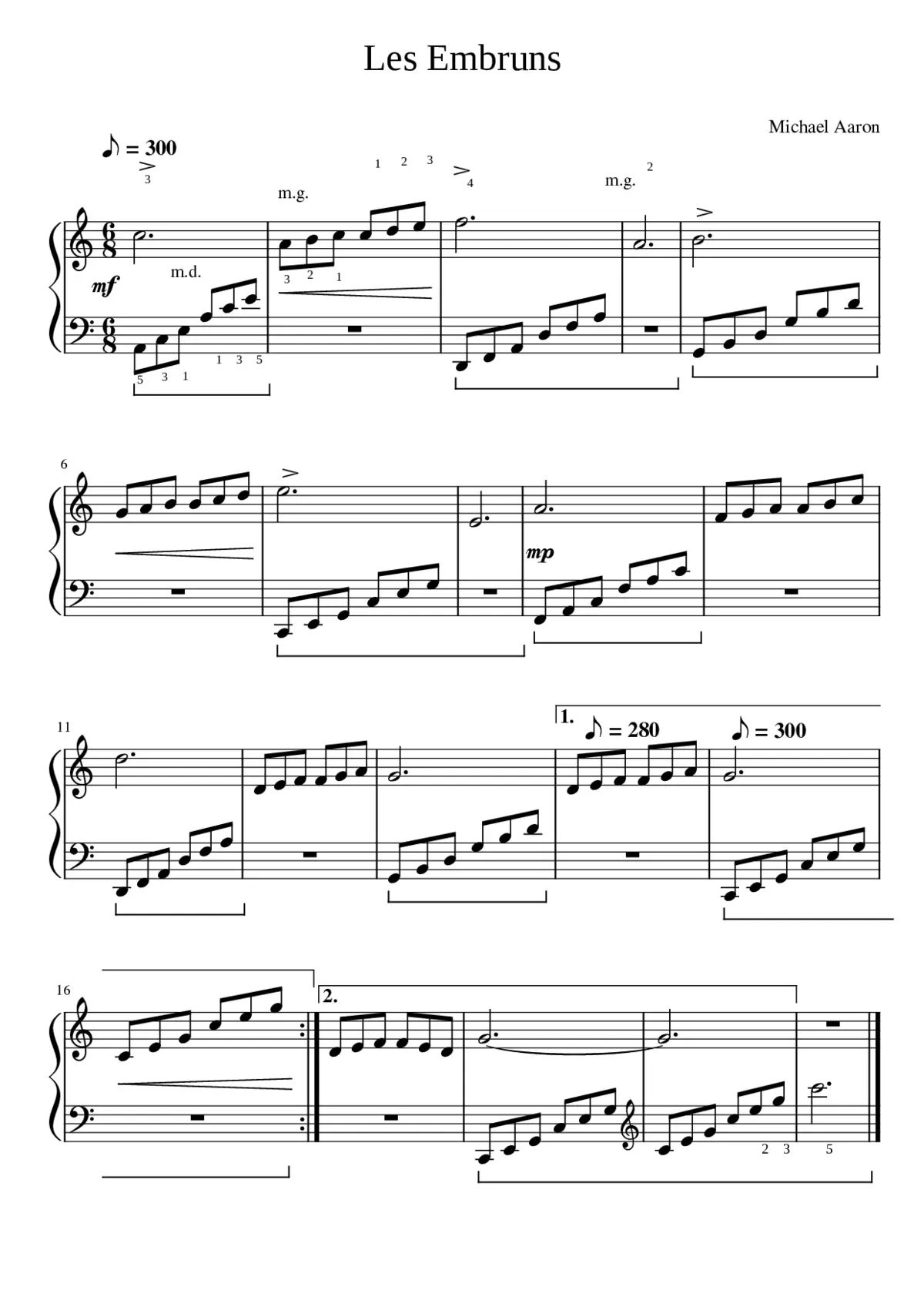 Les Embruns - Page 1