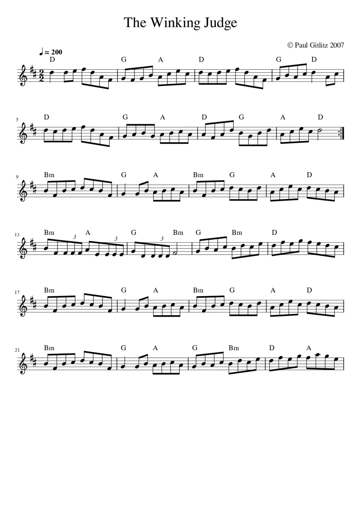 The Winking Judge - Page 1