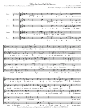 Udite, lagrimosi spirti d'Averno