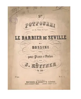 Potpourri on Rossini's Barber of Seville