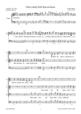 I have surely built thee an house