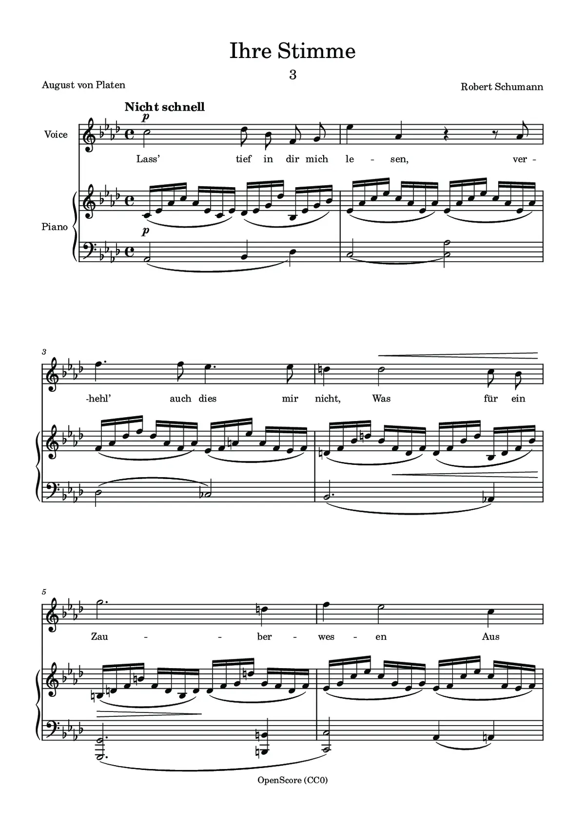 Ihre Stimme - Page 1