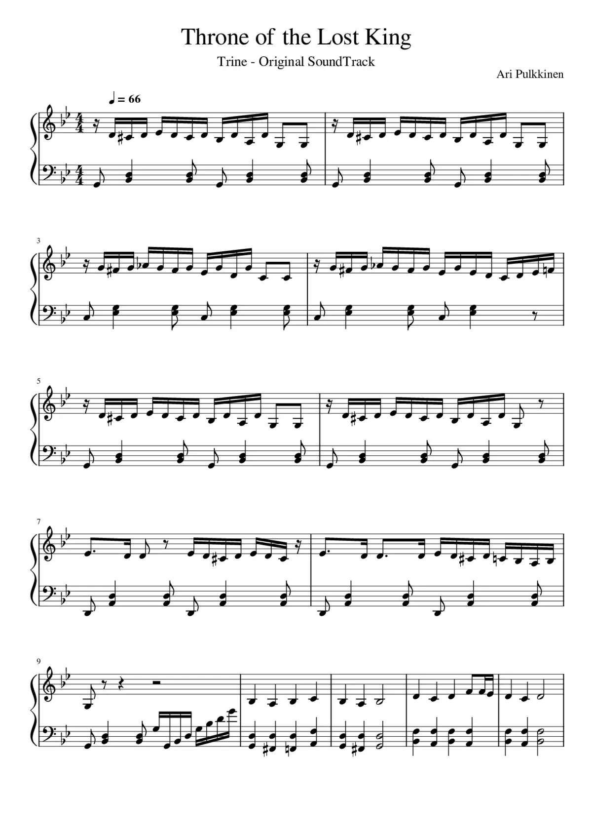 Throne Of The Lost King - Page 1