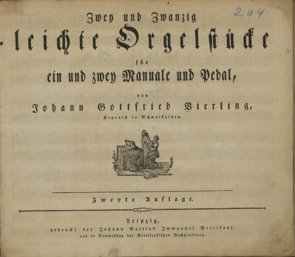 22 Leichte Orgelstücke - Page 1