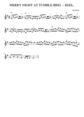 MERRY NIGHT AT TUMBLE BRIG -- REEL.