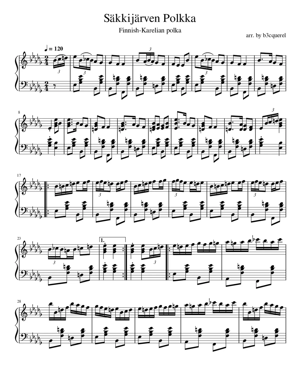 Säkkijärven polkka - Page 1