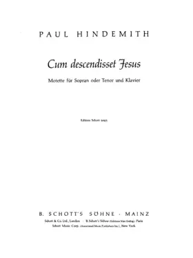 Cum descendisset Jesus