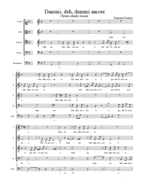 Dammi, deh, dammi amore