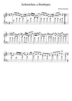 Achorachan a Strathspey