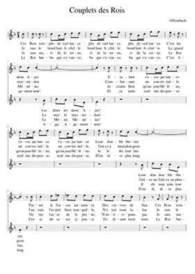 Couplets des Rois