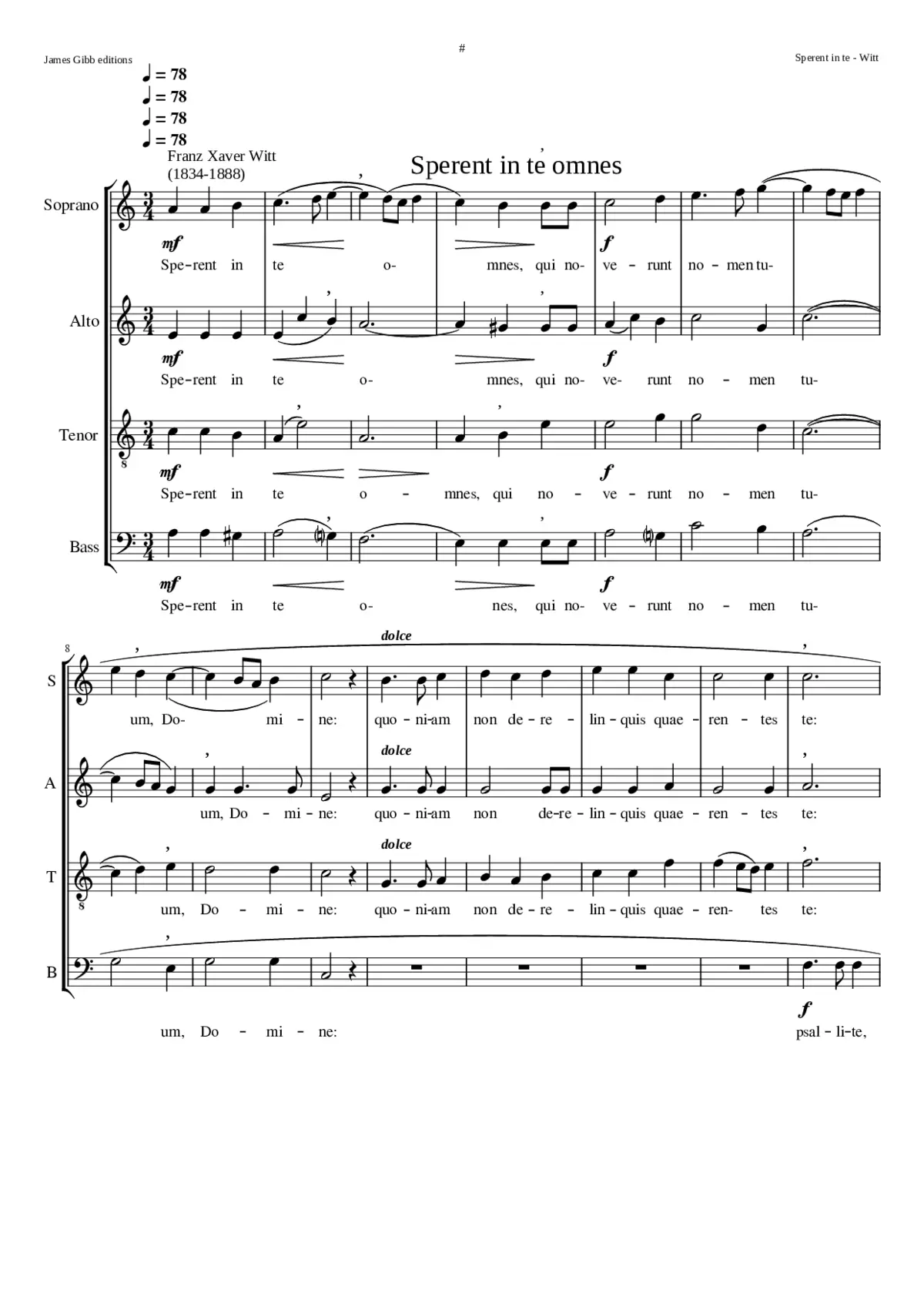 Sperent in te omnes - Page 1