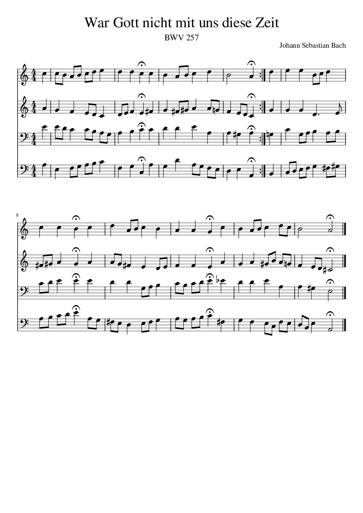 War Gott nicht mit uns diese Zeit - Page 1