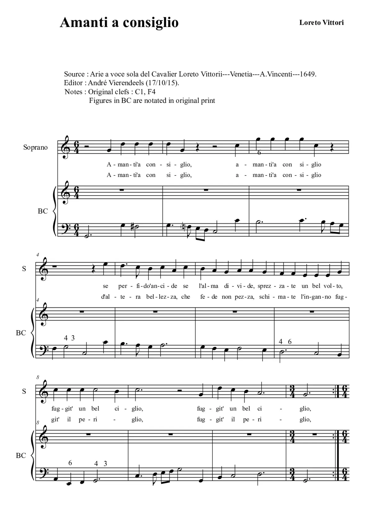 Amanti à consiglio - Page 1