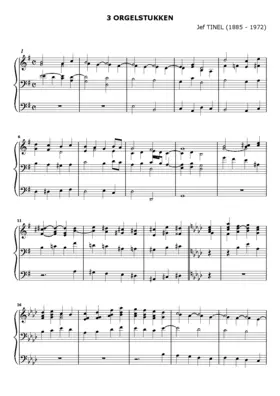 3 Orgelwerken