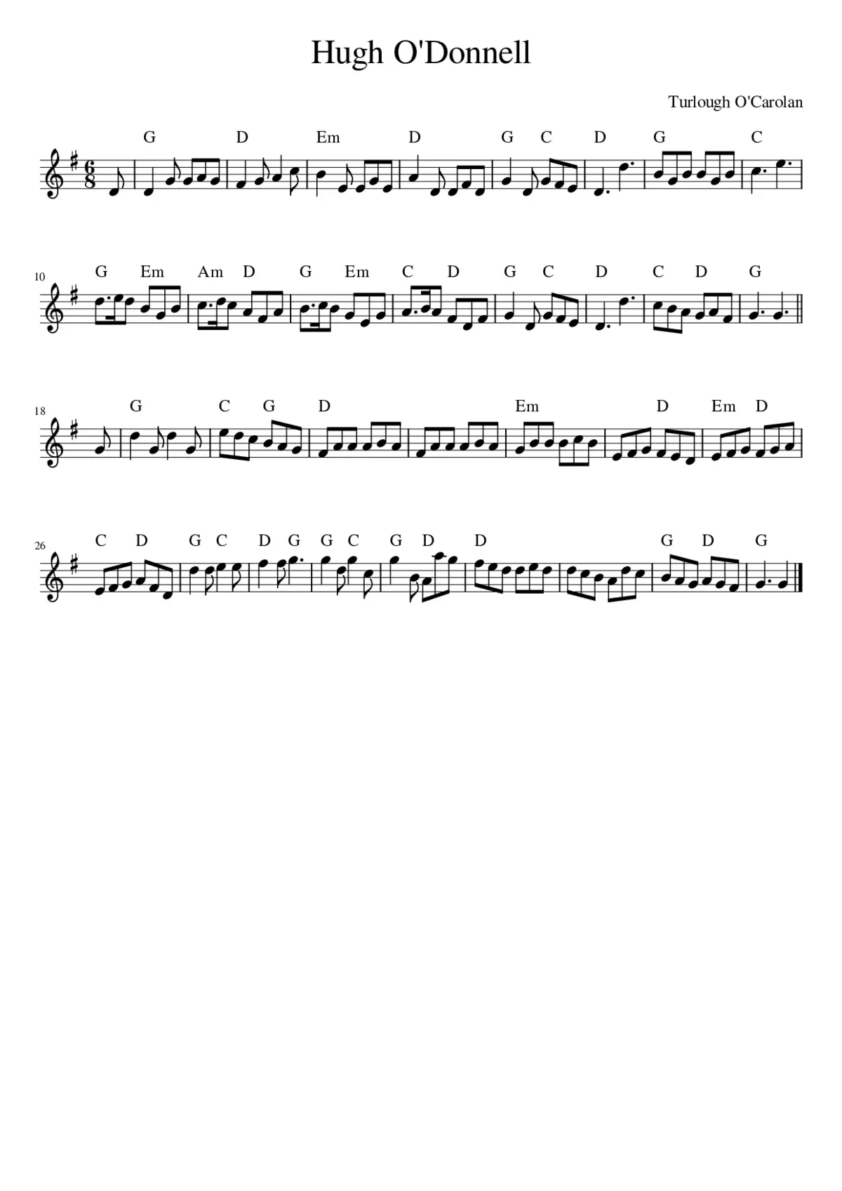 Hugh O'Donnell - Page 1