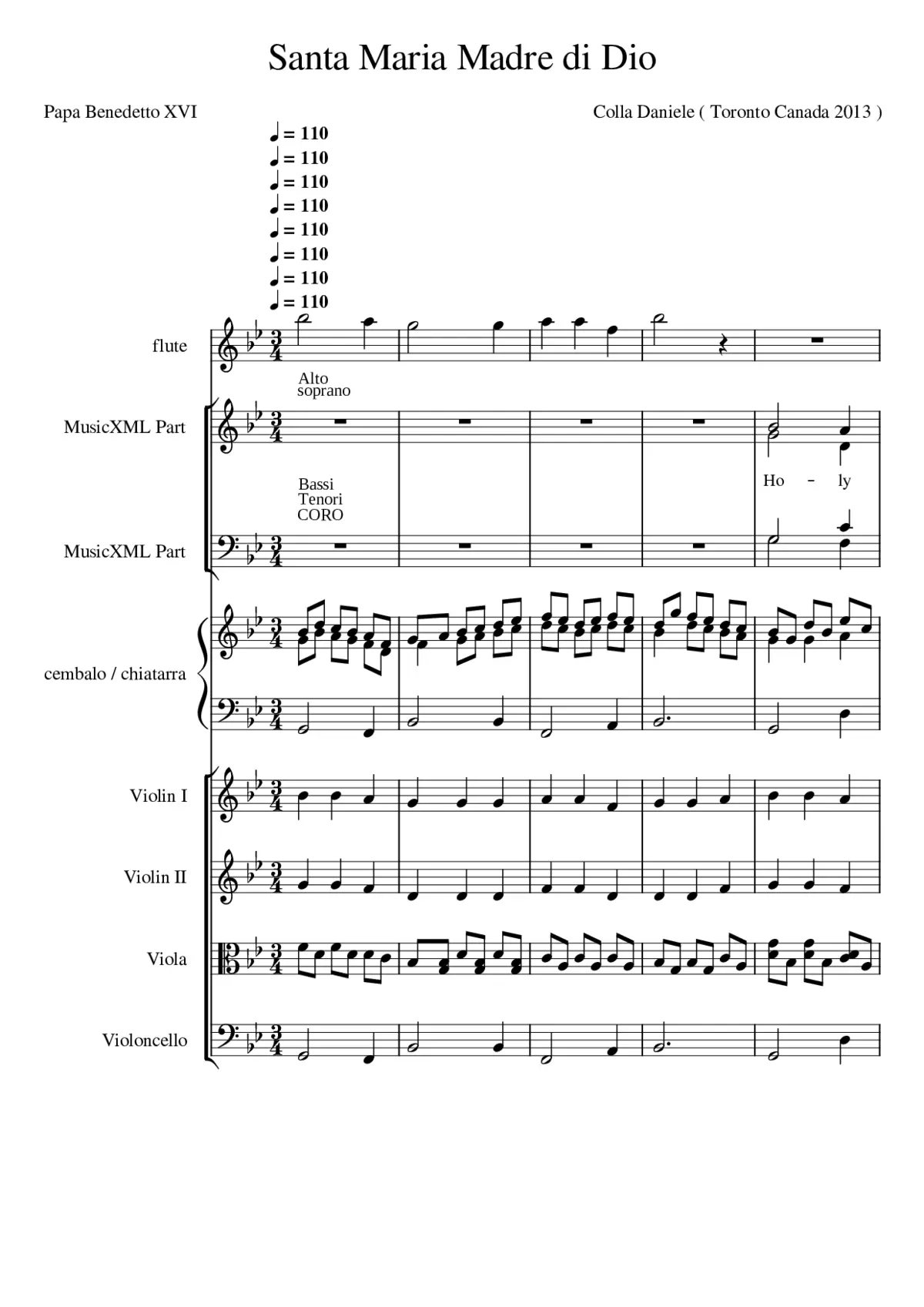 Holy Mary Mother of God - Page 1