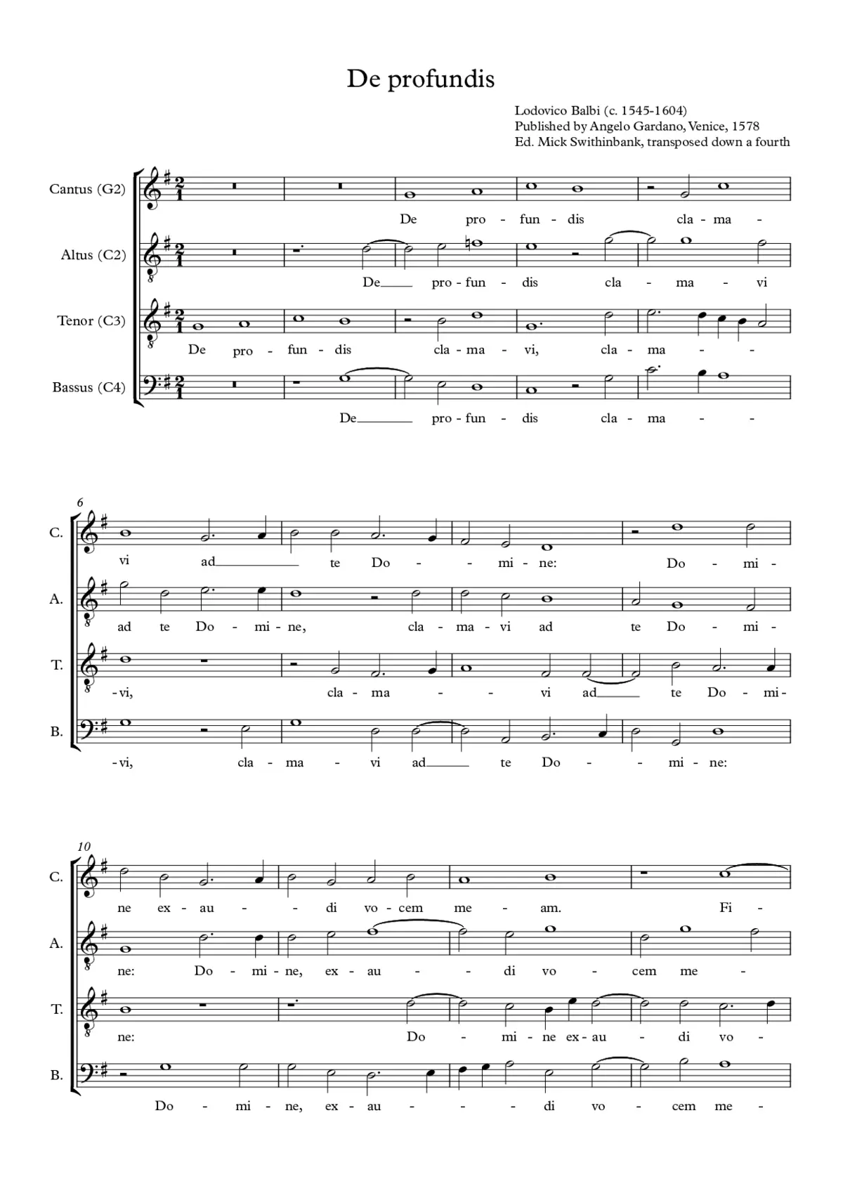 De profundis - Page 1