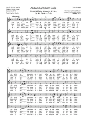 And am I only born to die