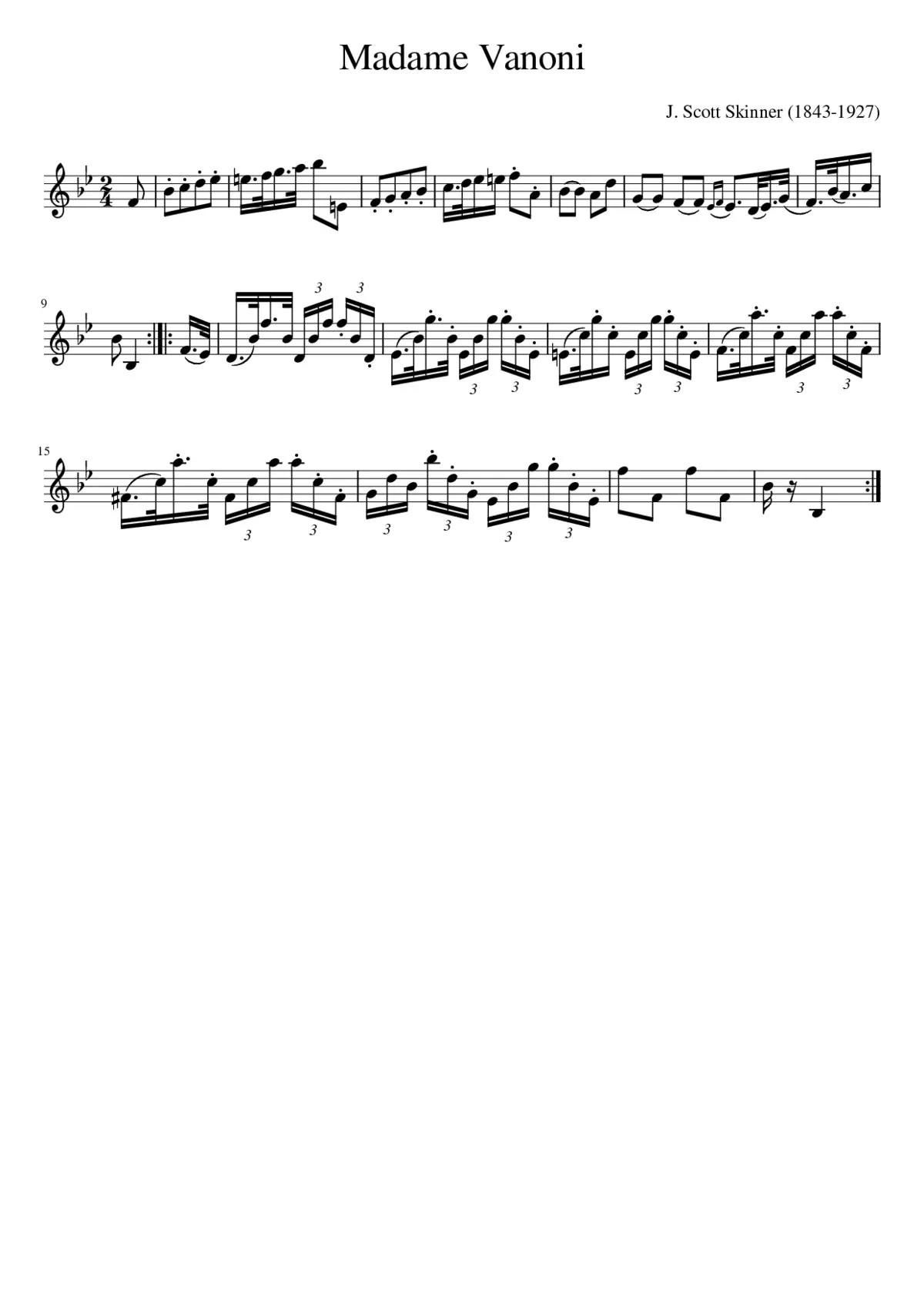 Madame Vanoni - Page 1