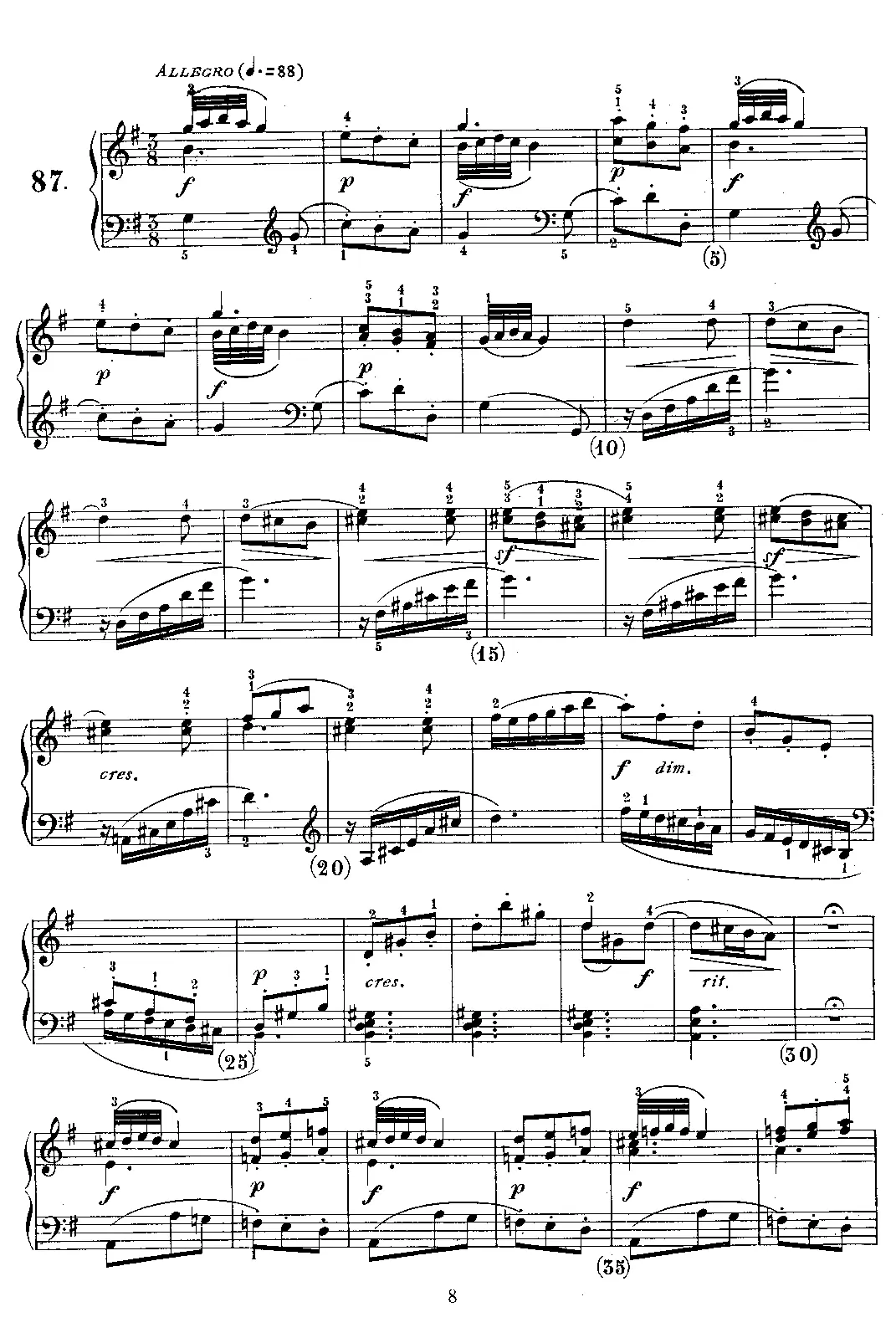 Keyboard Sonata in G major - Page 1