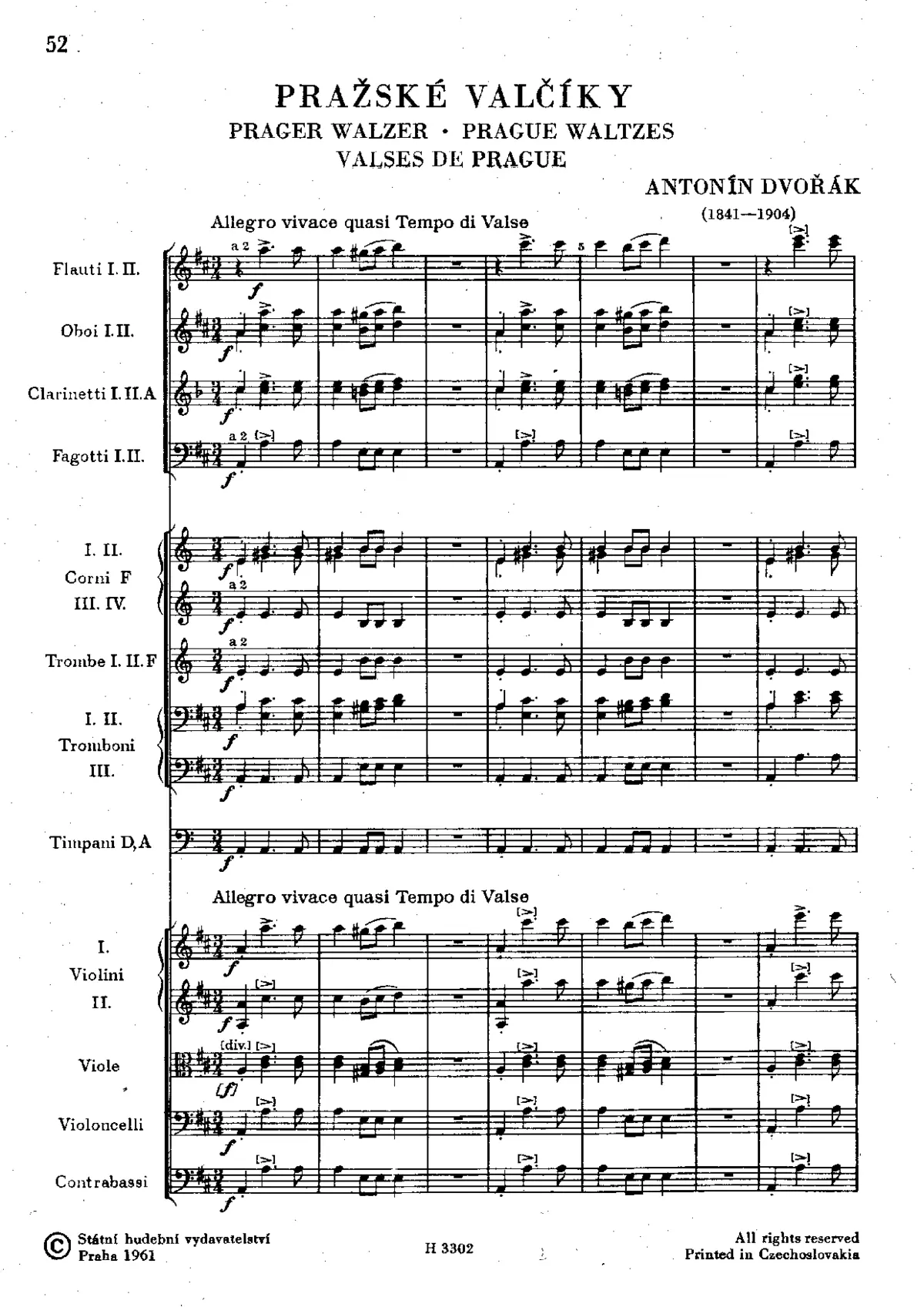 Prague Waltzes - Page 1