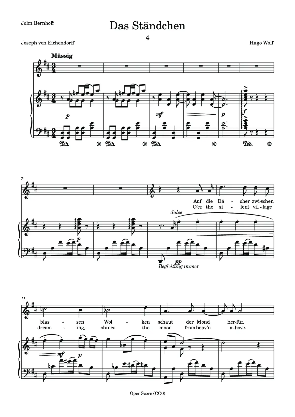 Das Ständchen - Page 1