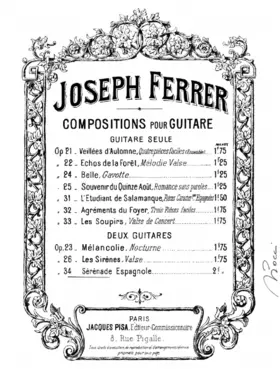 Sérénade Espagnole
