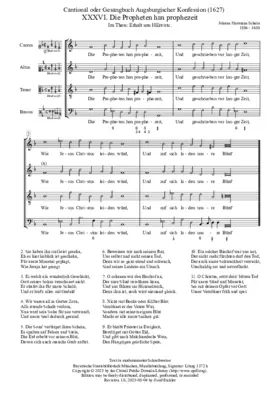 Die Propheten han prophezeit