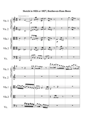 String Quintet in C major