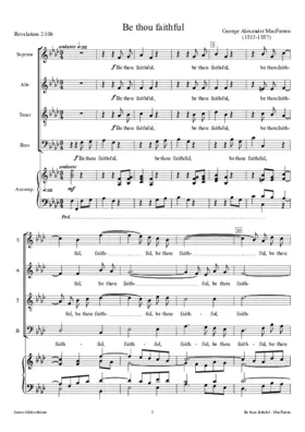 Be thou faithful