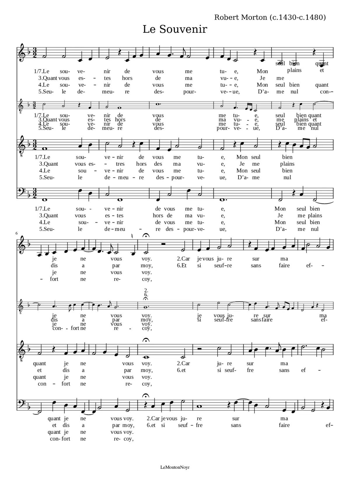 Le Souvenir - Page 1