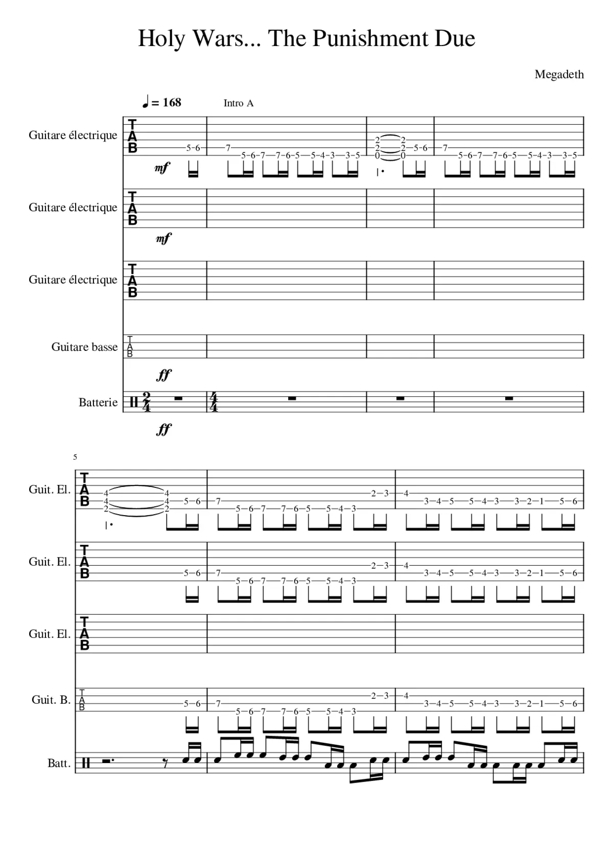 holy wars the punishment due - Page 1