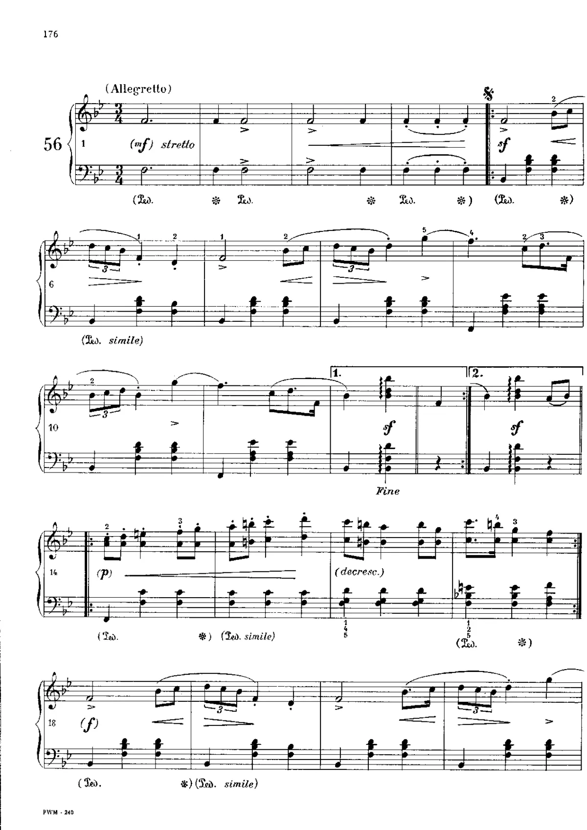 Mazurka in B-flat major - Page 1