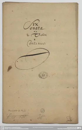 Trio Sonata in B-flat major