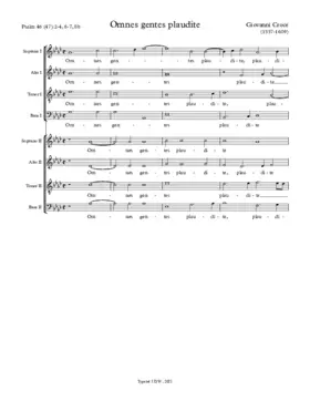Omnes gentes plaudite