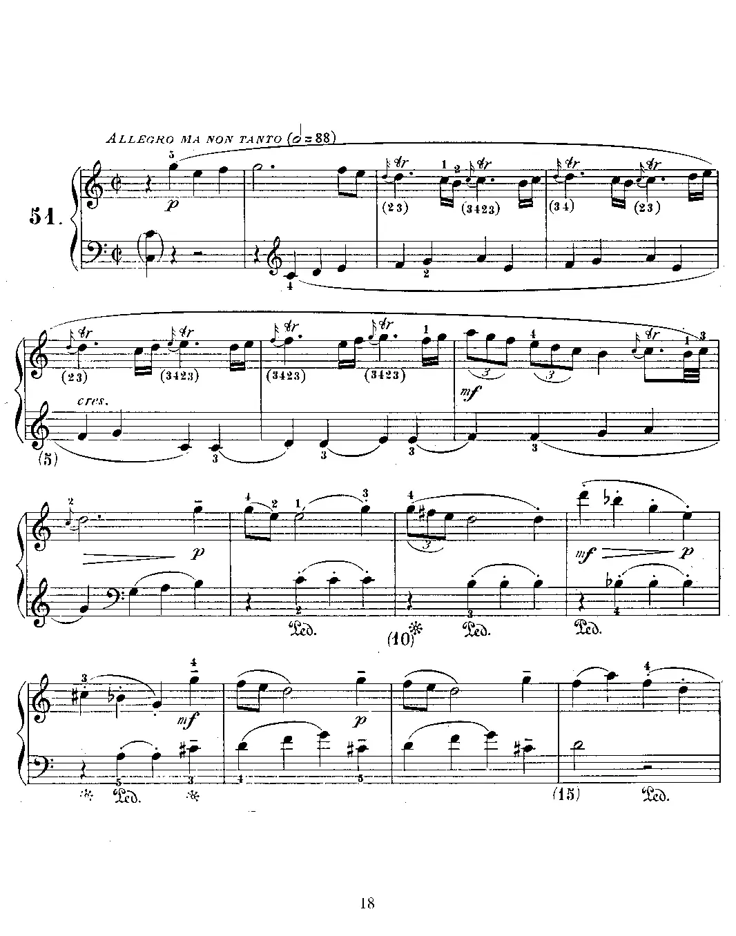 Keyboard Sonata in C major - Page 1