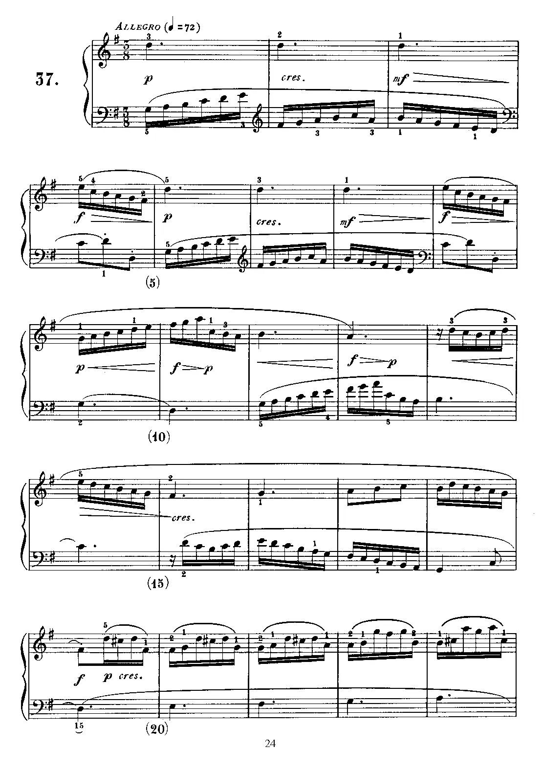 Keyboard Sonata in G major - Page 1
