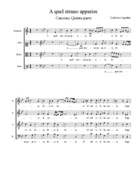 A quel strano apparire