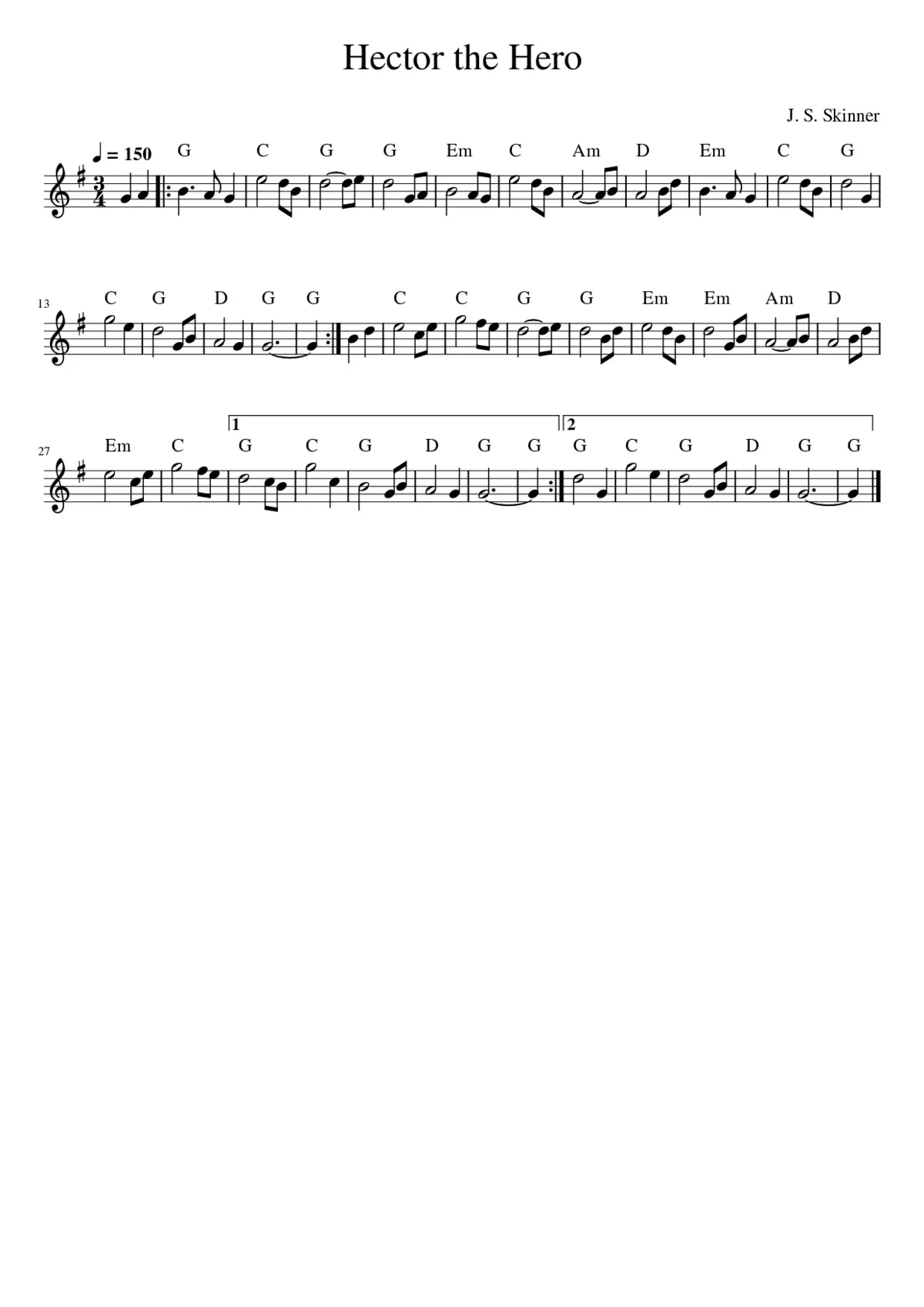 Hector The Hero - Page 1