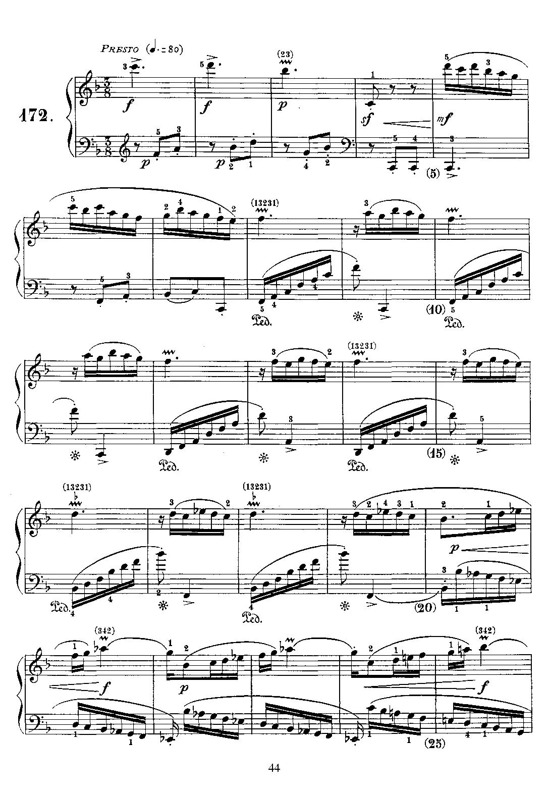Keyboard Sonata in F major - Page 1