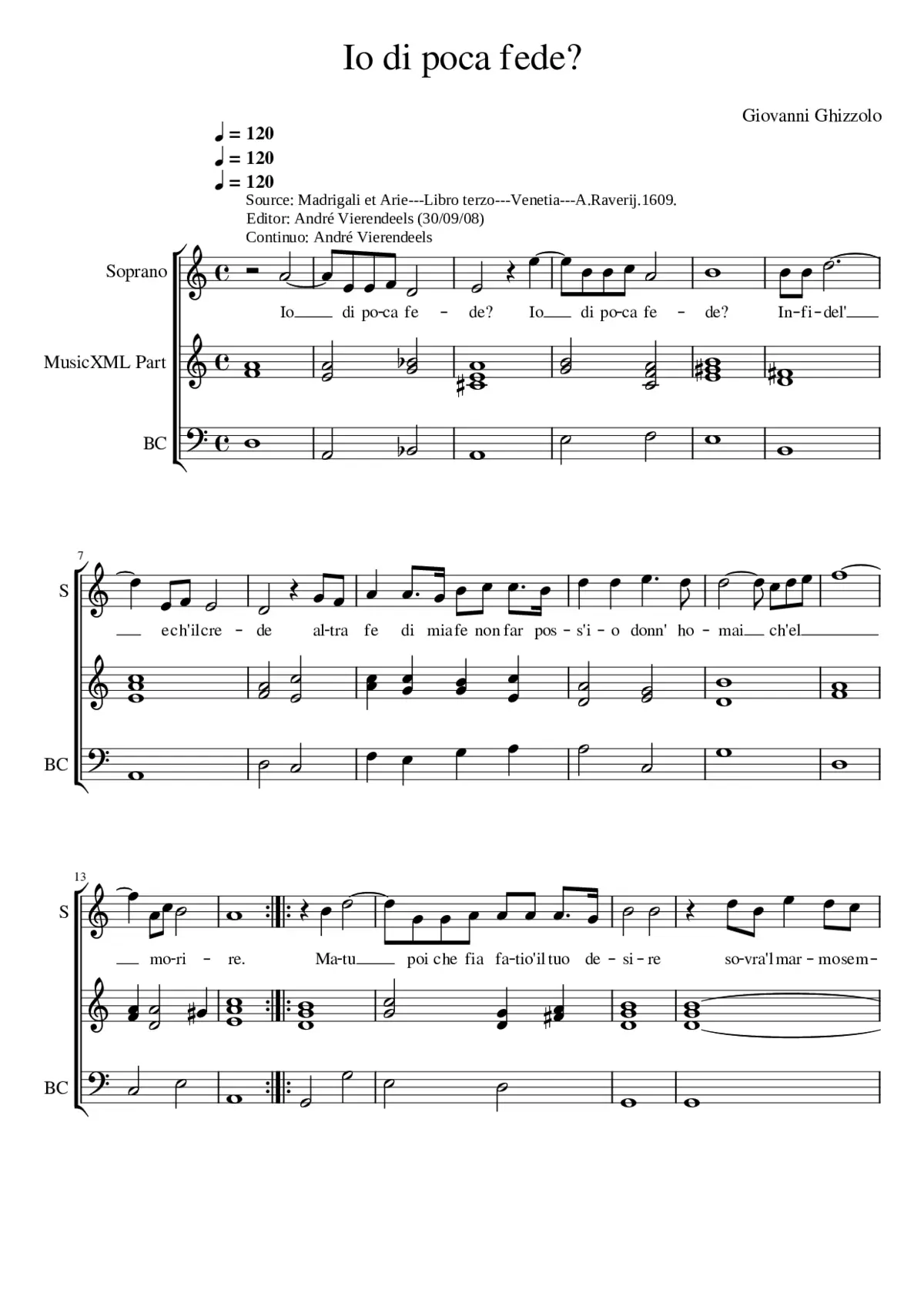 Io di poca fede? - Page 1